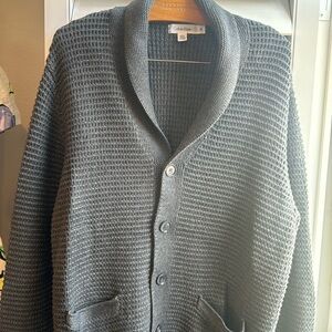 Calvin Klein gray cardigan L